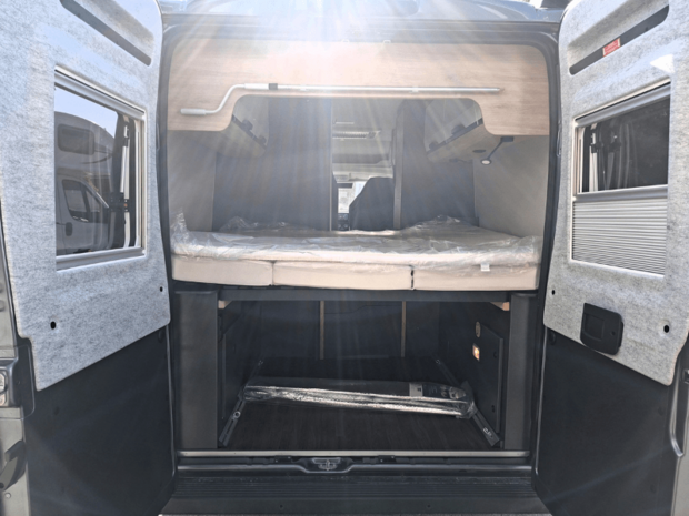 Stauraum im Knaus BoxLife 600 MQ Platinum Selection