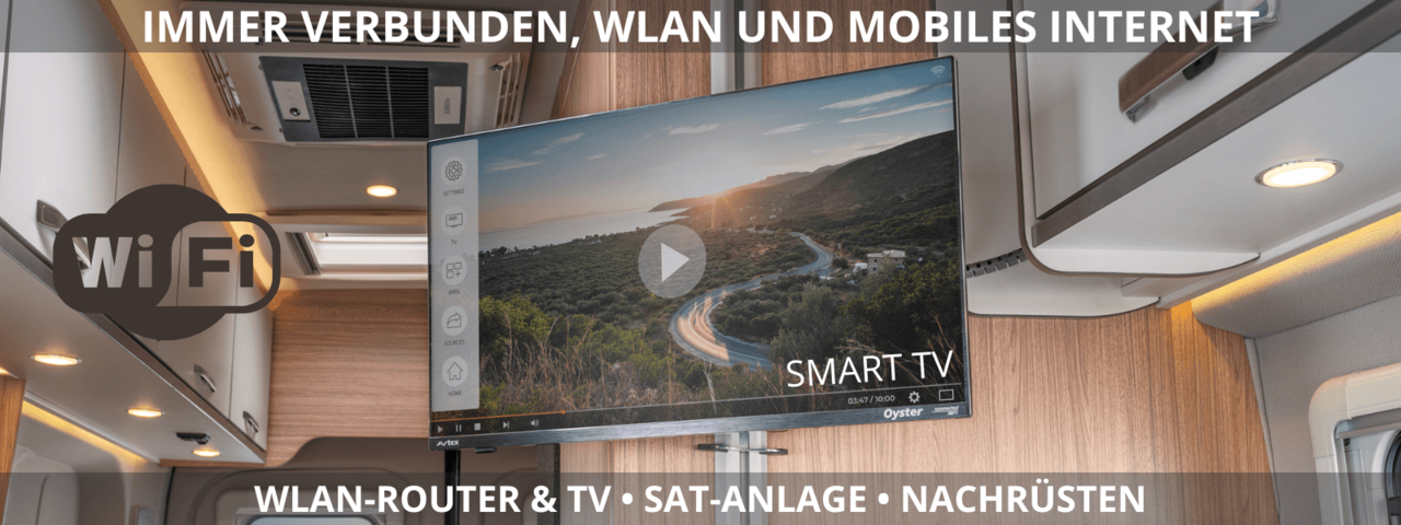 Mobiles Internet, LTE-Antenne & WLAN-Router nachrüsten in Werkstatt Mobiles Internet, LTE-Antenne & WLAN-Router nachrüsten