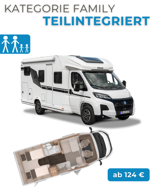 Wohnmobil mieten Altlussheim 68804 Kategorie Family Plus