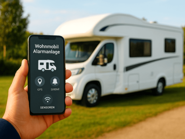 Wohnmobil Alarmanlage mit App-Steuerung einbauen Wohnmobil Alarmanlage mit App-Steuerung nachrüsten