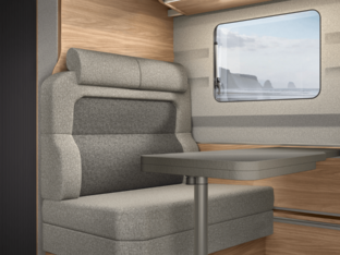 Polster: Cool Grey für Knaus Sky Ti 2027 Knaus Sky Ti 2027 mit Cool Grey Polster