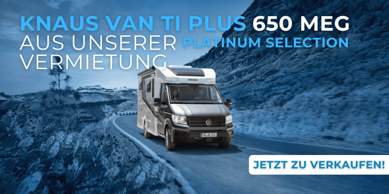 Teilintegriertes Wohnmobil - Knaus Van Ti Plus 650 MEG Automatik gebraucht kaufen Knaus Van Ti Plus 650 MEG Automatik gebraucht kaufen