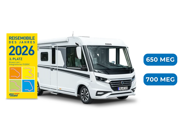 KNAUS L!VE I 2027 KNAUS L!VE I 2027 integriertes Reisemobil