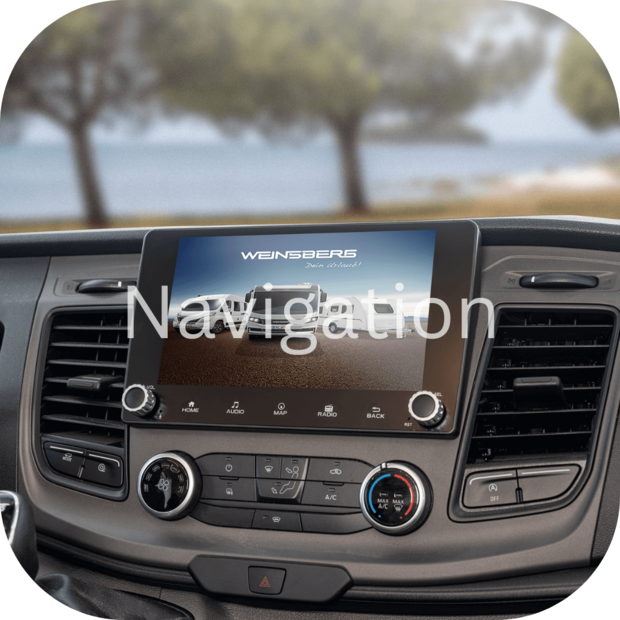 Navigationssystem einbauen in Wohnmobil Werkstatt Wohnmobil Werkstatt in der Nähe Kraichgau Navi Einbau