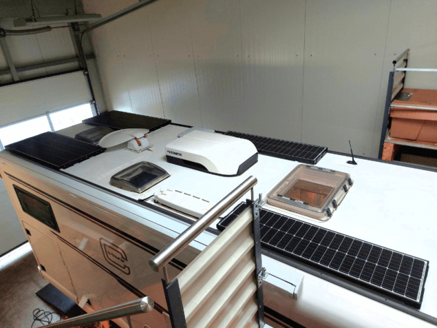 Carthago Wohnmobil Bordelektrik Lithium Solar Einbau