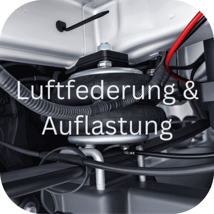 Wohnmobil Luftfederung nachrüsten & Reisemobil auflasten - mehr Fahrstabilität