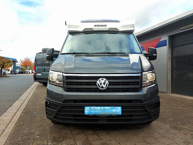 Knaus Van Ti Plus 650 MEG Platinum Selection Automatik gebraucht Front Knaus Van Ti Plus 650 MEG Platinum Selection Automatik gebraucht kaufen Front