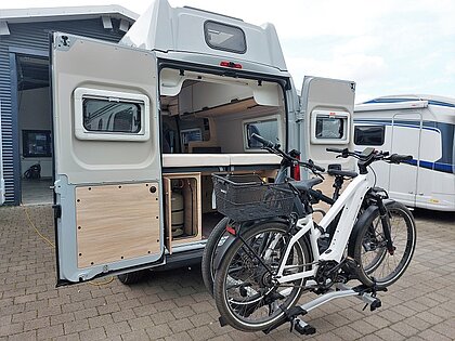 Wohnmobil Fahrradträger nachrüsten bei Viernheim Fahrradträger montieren Wohnmobil Werkstatt Viernheim