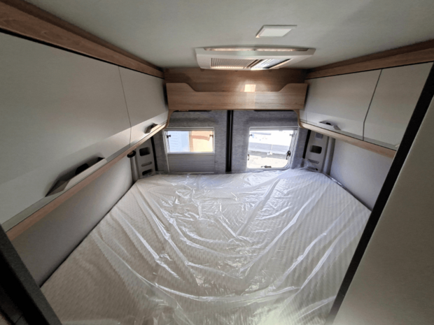 Knaus BoxLife 600 MQ Platinum Selection Bett hinten