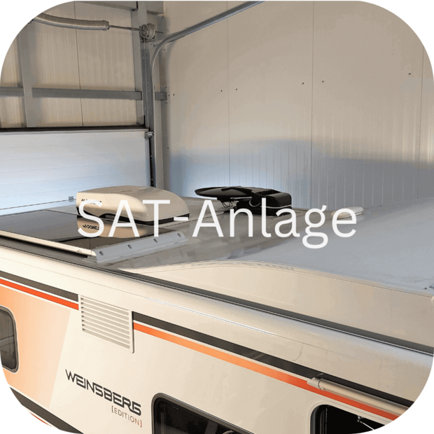 SAT-Anlage Wohnmobil Werkstatt