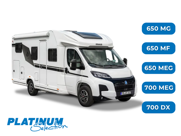 KNAUS L!VE WAVE PLATINUM SELECTION 2027 KNAUS L!VE WAVE PLATINUM SELECTION 2027 Reisemobil mit Hubbett