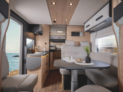 KNAUS L!VE WAVE PLATINUM SELECTION 2027 – Wohnraum Wohnraum des KNAUS L!VE WAVE PLATINUM SELECTION 2027