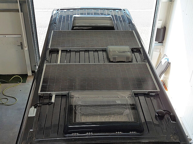 Internetantenne & Solaranlage Wohnmobil-Werkstatt Darmstadt