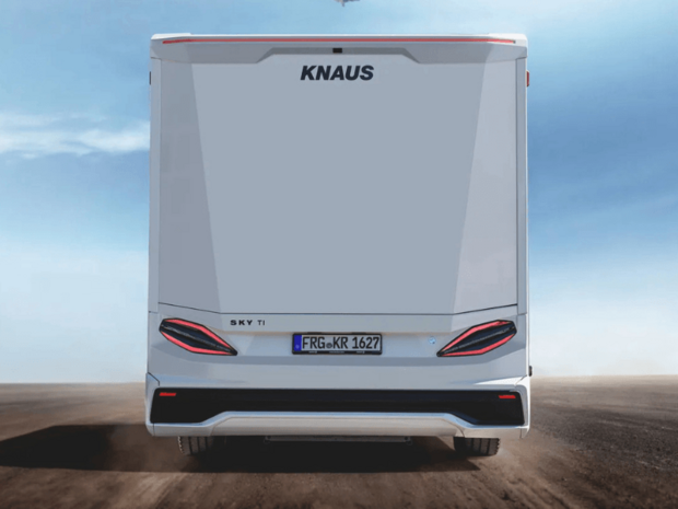 Knaus Sky ti 2027 mit neuem Heckdesign neuen Rückleuchten & neues Heckdesign Knaus Sky ti 2027