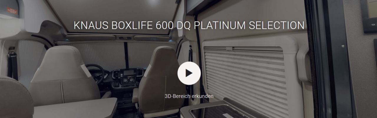 Knaus BoxLife 600 DQ 2027 – 360° Rundgang Knaus BoxLife 600 DQ 2027 im 360° Rundgang