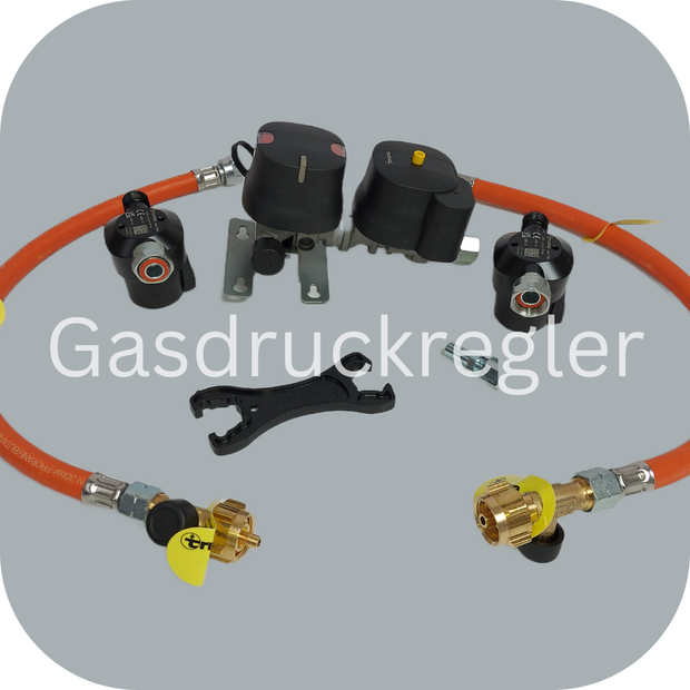 Gasdruckregler einbauen mit Crashsensor in Wohnmobil Werkstatt Gasdruckregler nachrüsten mit Crashsensor in Wohnmobil Werkstatt