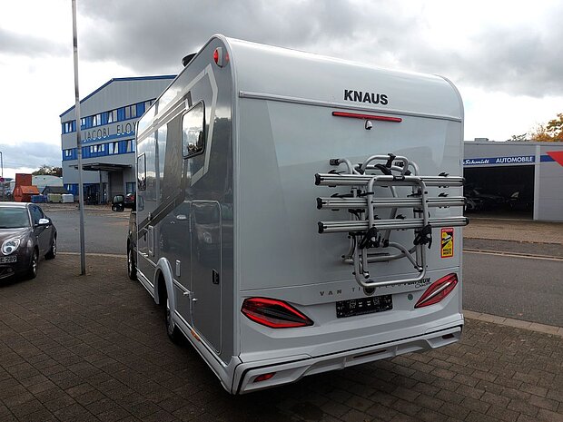Knaus Van Ti Plus 650 MEG Platinum Selection Automatik gebraucht kaufen Heckansicht Knaus Van Ti Plus 650 MEG Platinum Selection Automatik gebraucht kaufen Heck