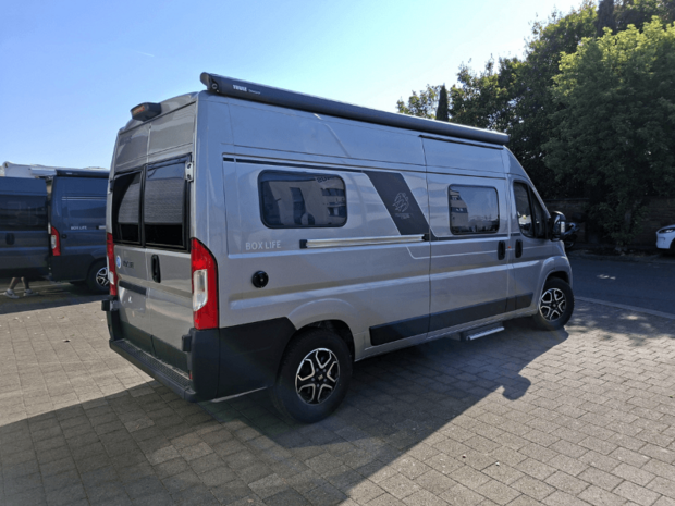 Knaus BoxLife 600 ME Platinum Selection 2027 Heck seitlich Heck seitlich Knaus BoxLife 600 ME Platinum Selection 2027
