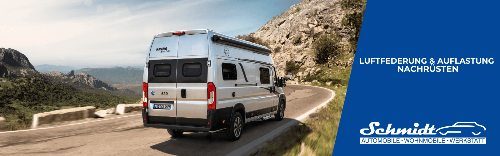 Luftfederung und Auflastung für Wohnmobile nachrüsten